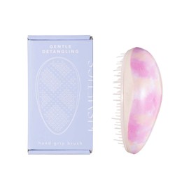 KISMETICS Detangler Hair Brush, The Original Detangling Hairbrush Anti-knot Scalp Massage Comb For Women, Men, Wet And Dry Hair Pink Tie