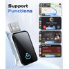 2025 Wireless Android Car & Carplay Wireless Adapter, 2-in-1 Stick