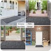 YOOTUKL Chenille Doormat Indoor Muddy mats for dogs Washable Rug