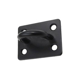 Ceiling Hook Eye Plate Hanging Hardware 304 Stainless Steel Corrosion Resistant Rust Resistant High Strength Mounting Hardware Mounting Hardware Corrosion Resistant Stop High Strength Wood Door Black