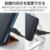 Elecom Type-C Adapter, L Shape Vertical USB-C to C Converter,