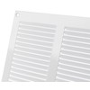 LIRAST 10x4 Vent Cover with Built-in Screen - White Return