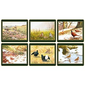 Lady Clare Traditional Coasters Game Birds