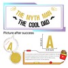 The Myth Man The Cool Dad Banner,Best Dad Ever,World's Best