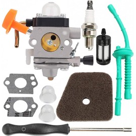 Hippotech Carburetor C1Q-S174 with Spark Plug Adjustment Tool for Stihl FS87 FS90 FS100 FS110 HT100 HT101 HL100 HL90 FC95 FC90 Trimmer