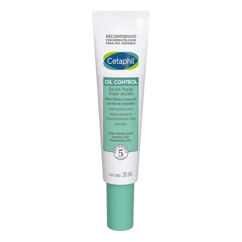 Gel Cetaphil Oil Control 30 Ml Piel Grasa Día/noche Grasa