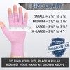 HENOTIC Arthritis Compression Gloves for Women Men, Fingerless Breathable &