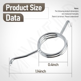 530016454 Spring-Trigger Compatible with Husqvarna 125 C, 128C, 128LD Edgers Trimmers + More