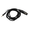 Pomya 3.5mm to XLR Female Cable, 1/8 Inch Stereo Jack