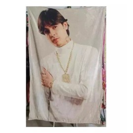 CUPRISHDIKALUR STORE Frazada Cobija Artista Natanael Cano Individual Ultra Suave