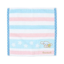 Sanrio 299910 Cinnamoroll Petite Towel, Antibacterial and Deodorized, Cinnamoroll, Character, 9.8 x 0.2 x 9.8 inches (25 x 0.5 x 25 cm)