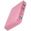 jojofuny Mini Briefcase Business Card Holder Card Case Portable Id