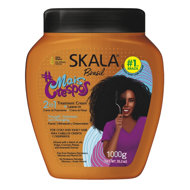 SKALA Mais Cachos, Crespos, and Maracuja 2-in-1 Cream (3-Pack Bundle)