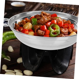 VINTORKY 2pcs Stainless Steel Griddle Everyday Pan Kitchen Coookware Seafood Pan Paella Pan Stainless Steel Pot Stock Pot Noodles Cooker Food Cooking Pan Stovetop Pot Work Spaghetti Hot Pot