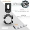 Dasing Universal Motorcycle Headlight Mount, Handlebar 22mm 7/8inch Motorcycle Headlight