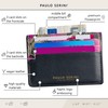 PAULO SERINI® Unisex Card Holder with 6 Card Slots and