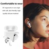 Adhiper 3 Pairs Ear Hooks for Airpods 4 [Added Earphone