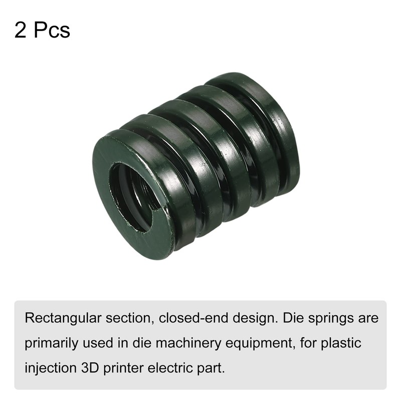 sourcing map 3D Printer Compression Spring 20 mm Outer Diameter