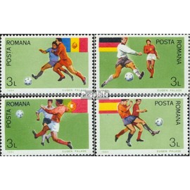 Romania 4054-4057 (complete.issue.) unmounted mint/never hinged ** MNH 1984 Football european championship France 84 (Stamps for collectors) Soccer