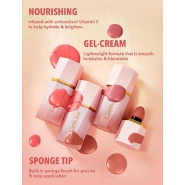 Blush Liquido Sheglam Diferentes Tonos Tono Del Maquillaje Real Deal