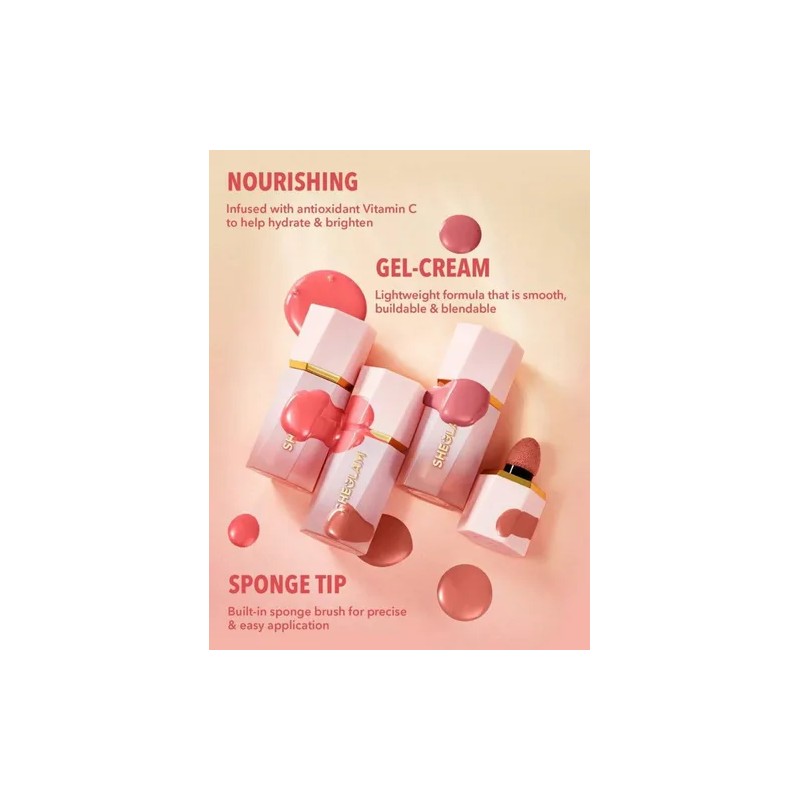 Blush Liquido Sheglam Diferentes Tonos Tono Del Maquillaje Real Deal