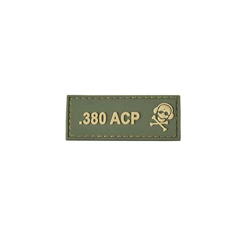 G-CODE Caliber Patch - TAN on OD Green - (380