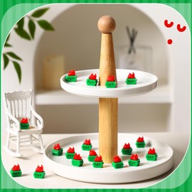 Simgoing 100 Pcs Mini Dumpster Fire Ornament Halloween Employee Appreciation Gifts Bulk Funny Thank You Gifts Resin Dumpster Figurines Desk Accessories for Team Coworkers Teacher (Green)