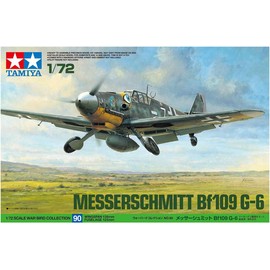 Tamiya 1/72 Warbird Collection No. 90 Messerschmitt Bf109 G-6 Plastic Model 60790
