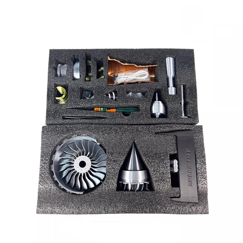 Turbofan Engine Model, Adjustable Speed TR900 Aircraft Engine Turbojet Engine