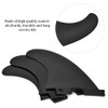 FAUOSWUK 3 Pieces Paddle Board Fin, FCS2 G5 Nylon Plastic