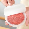 BurgerPaper 2000pcs, Non Stick Hamburger Patty Paper, 4.5" Round Parchment