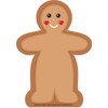 Creative Shapes Etc. Gingerbread Man Mini Notepad