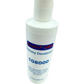 Genairex Securi-T USA 108000 Ostomy Deodorant Odor Eliminator Drops 8 oz. Bottle