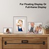 Egofine 8x10 Floating Frames Set of 2, Double Plexiglass Picture