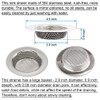 Seatery 2PCS Kitchen Sink Strainers, Sink Drain Filter, Sink Basket