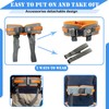 AUSTYLCO Gait Belt with Handles,Anti-Slip Transfer Belt with Quick Release