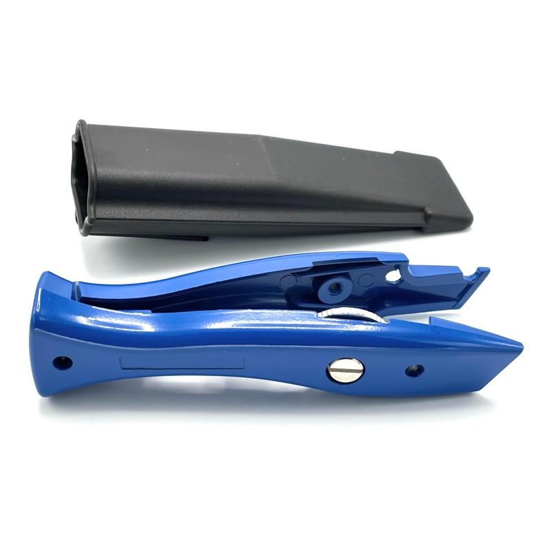 CCA Blue Carpet Cutter Tool with Black Holder for The