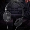 Over-Ear Headphones, Foldable Compact Wired Headset, Easy to Adjust/Sports/Lightweight Stereo