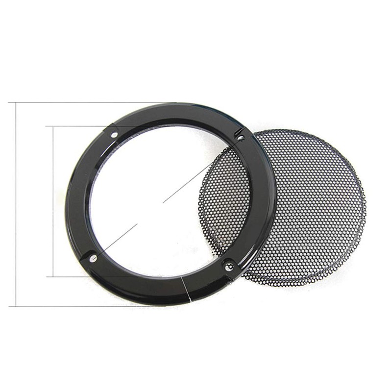 Flushbay Speaker Grill Cover for Car 10cm /4" Speaker Mesh