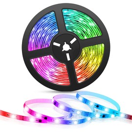 Smart LED Strip 10 m LED Strip Compatible with Alexa LED Strip Smart 24 W WiFi LED Strip RGB LED Strip with Remote Control and Voice Control