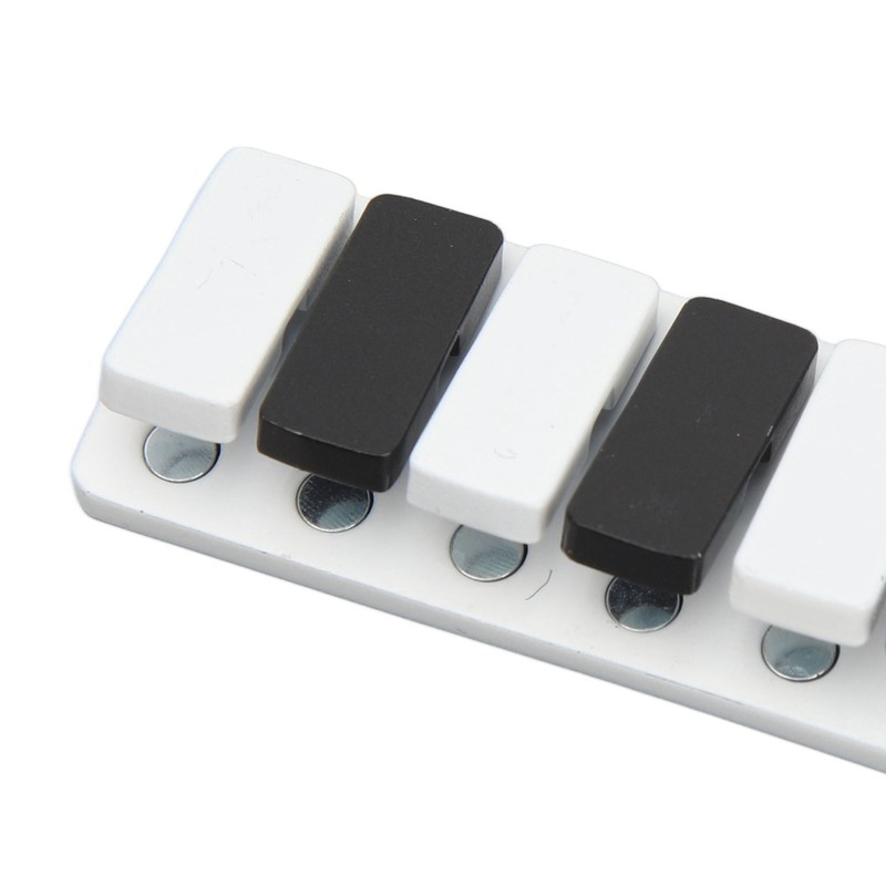 Piano Key Haptic Clicker Toy Zinc Alloy Adult Office Portable