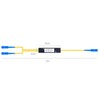 Dovhmoh 1 Point 2 Taper Fiber Optic Splitter, Splice Box,