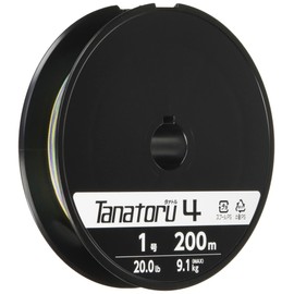 Shimano PL-F54R/PL-F64R/PL-F74R/PL-F84R Tanatoru 4 PE Fishing Line, No. 0.6 to 4.0, 492.1 to 1640.4 ft. (150 to 500 m), Multi