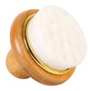 STOBAZA 2pcs Wooden Shower Scrubber Bath Brush Body Wash Brush