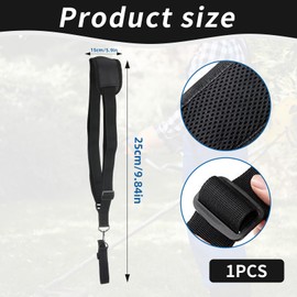 Strimmer Harness,Trimmer Padded Adjustable Shoulder Strap Grass Cutter Nylon Belt Pad Tool,Mower Shoulders String for Brush Cutters Garden,Brushcutter & Strimmers Compatible With Most Straw Trimmers