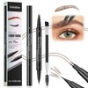 Waterproof Microblading Eyebrow Pen - 2 in 1 Double Ended