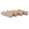 Cylinder Socket Toy Beech Wood Educational Knobbed Cylinders Blocks for