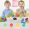 48 Pcs Tetra Tower Stacking Blocks Balance Game - Fun
