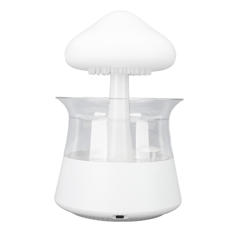 Rain Cloud Humidifier Water Drip 300ml Mushroom Rain Diffuser with