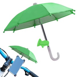 Cute Mini Umbrella with Smartphone Holder, Suction Cup Type, Rainproof, Light Blocking, Sun Protection, Protection for Smartphones, Phones, Smartphones, Smartphones, Smartphones, Expanded Diameter,